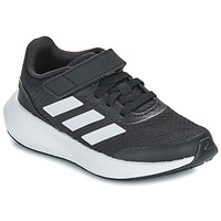 kengät Lapset Matalavartiset tennarit Adidas Sportswear RUNFALCON 3.0 EL K Musta / Valkoinen