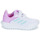 kengät Tytöt Matalavartiset tennarit Adidas Sportswear Tensaur Run 2.0 CF K Valkoinen / Vaaleanpunainen