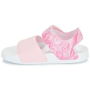 Adidas Sportswear ADILETTE SANDAL K Vaaleanpunainen / Valkoinen