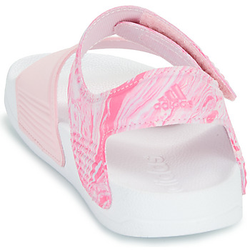 Adidas Sportswear ADILETTE SANDAL K Vaaleanpunainen / Valkoinen