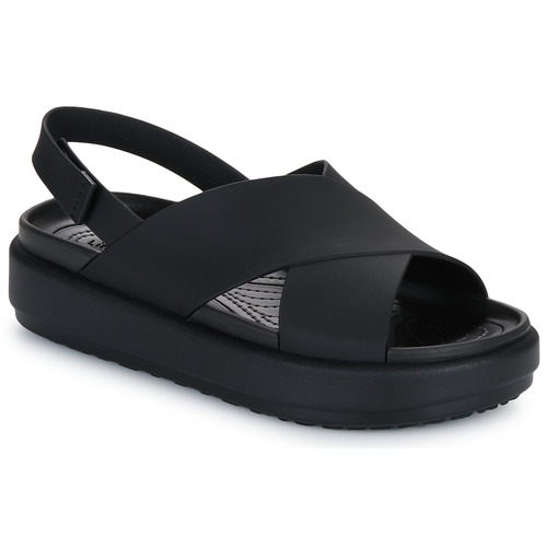 kengät Naiset Sandaalit ja avokkaat Crocs BROOKLYN LUXE X-STRAP Musta