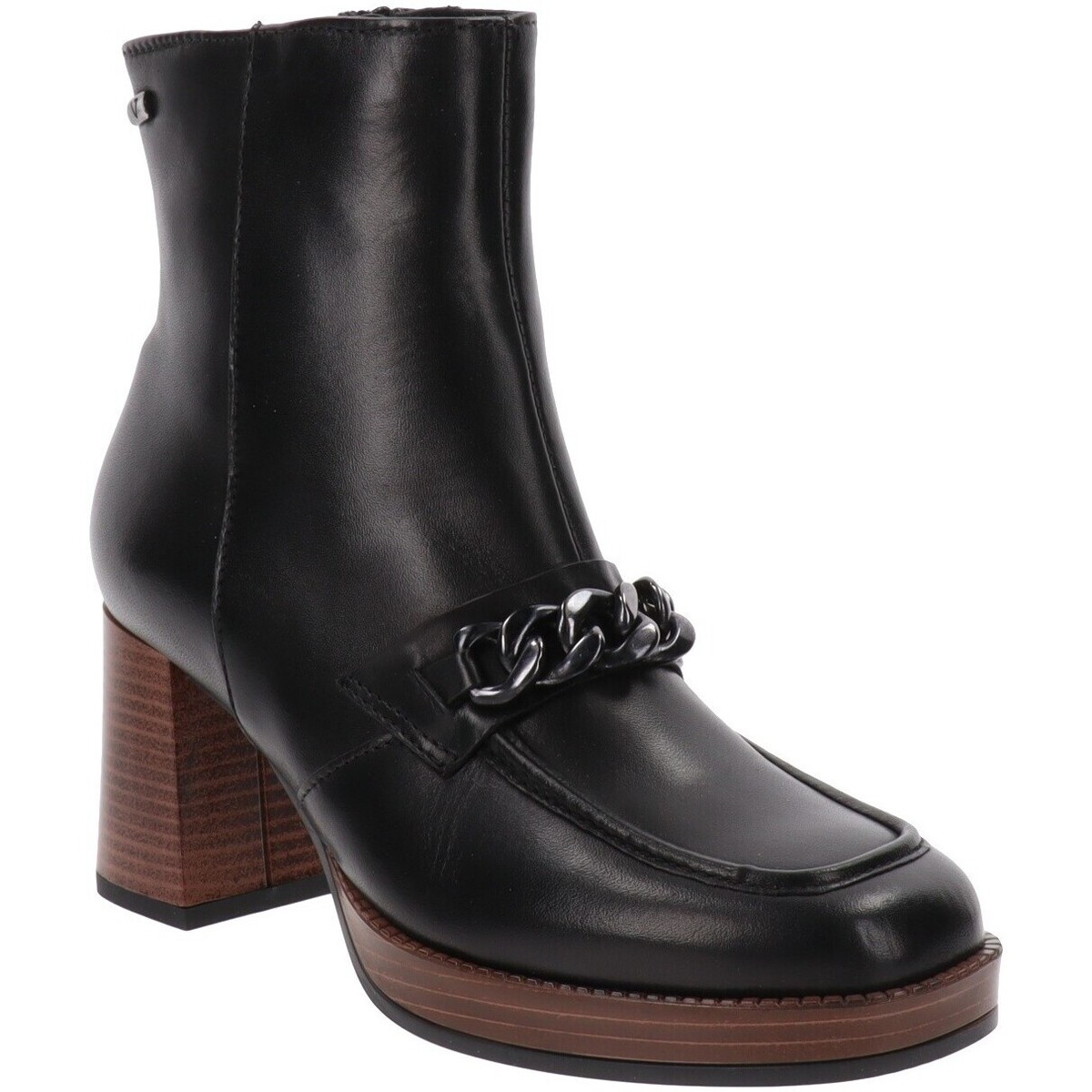 kengät Naiset Nilkkurit Valleverde VV-V49301 Musta