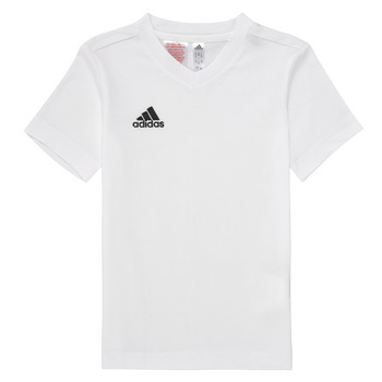 vaatteet Lapset Lyhythihainen t-paita adidas Performance ENT22 TEE Y Valkoinen / Musta