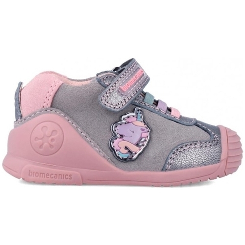 kengät Lapset Tennarit Biomecanics Baby Sneakers 231112-A - Serrage Vaaleanpunainen