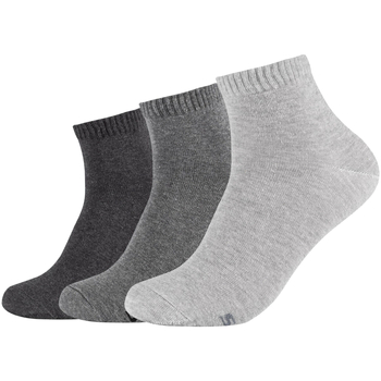 Alusvaatteet Miehet Urheilusukat Skechers 3PPK Basic Quarter Socks Harmaa