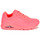 kengät Naiset Matalavartiset tennarit Skechers UNO - STAND ON AIR Vaaleanpunainen