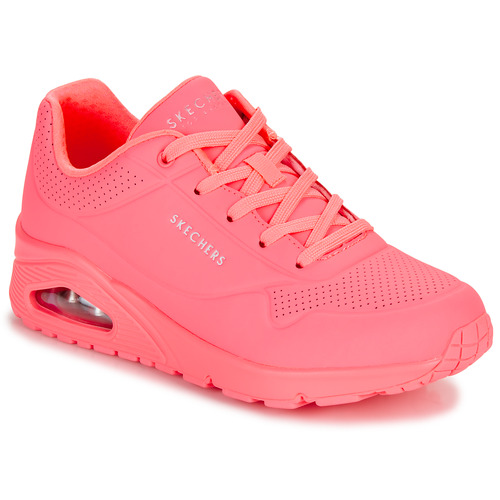 kengät Naiset Matalavartiset tennarit Skechers UNO - STAND ON AIR Vaaleanpunainen