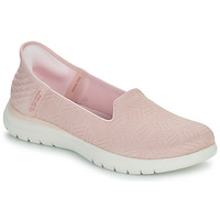 kengät Naiset Tennarit Skechers HANDS FREE SLIP INS - ON-THE-GO FLEX CLOVER Vaaleanpunainen