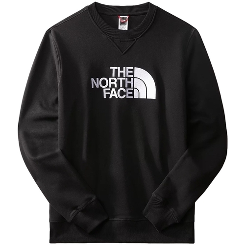 vaatteet Miehet Svetari The North Face Drew Peak Sweatshirt - Black Musta