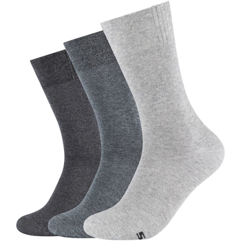 Alusvaatteet Miehet Urheilusukat Skechers 3pk Men's Basic Socks Harmaa