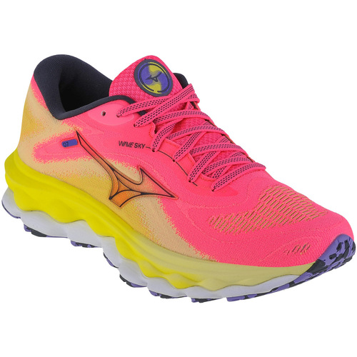 kengät Naiset Juoksukengät / Trail-kengät Mizuno Wave Sky 7 Vaaleanpunainen