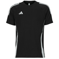 vaatteet Miehet Lyhythihainen t-paita adidas Performance TIRO24 SWTEE Musta / Valkoinen