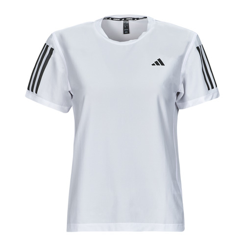 vaatteet Naiset Lyhythihainen t-paita adidas Performance OTR B TEE Valkoinen