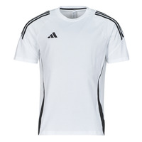 vaatteet Miehet Lyhythihainen t-paita adidas Performance TIRO24 SWTEE Valkoinen / Musta