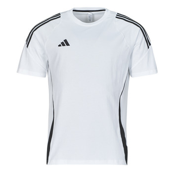 vaatteet Miehet Lyhythihainen t-paita adidas Performance TIRO24 SWTEE Valkoinen / Musta