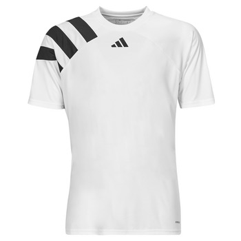 vaatteet Miehet Lyhythihainen t-paita adidas Performance FORTORE23 JSY Valkoinen / Musta