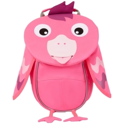 laukut Lapset Reput Affenzahn Flamingo Neon Small Friend Backpack Vaaleanpunainen