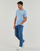vaatteet Miehet Lyhythihainen t-paita Armani Exchange 8NZTCJ Sininen / Taivaansininen