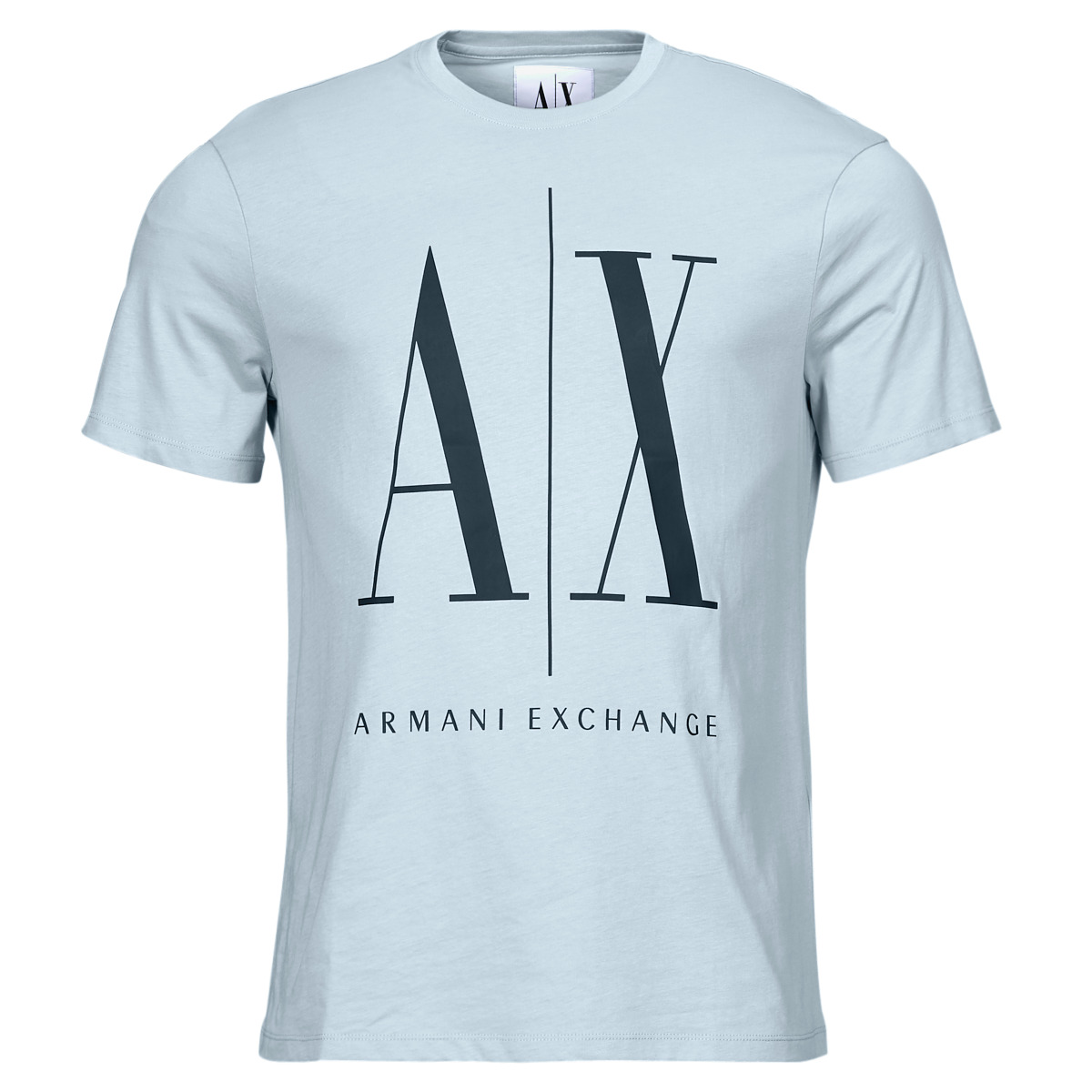 vaatteet Miehet Lyhythihainen t-paita Armani Exchange 8NZTPA Sininen / Taivaansininen