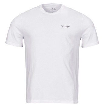 vaatteet Miehet Lyhythihainen t-paita Armani Exchange 8NZT91 Valkoinen