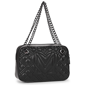 Love Moschino QUILTED JC4237PP0I Musta / Gunmetal