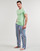 vaatteet Miehet Lyhythihainen t-paita Polo Ralph Lauren S / S CREW-3 PACK-CREW UNDERSHIRT Sininen / Laivastonsininen / Vihreä