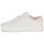 kengät Naiset Matalavartiset tennarit Calvin Klein Jeans CLASSIC CUPSOLE LOWLACEUP LTH Valkoinen / Vaaleanpunainen