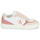 kengät Naiset Matalavartiset tennarit Calvin Klein Jeans CLASSIC CUPSOLE LOW MIX ML BTW Valkoinen / Vaaleanpunainen