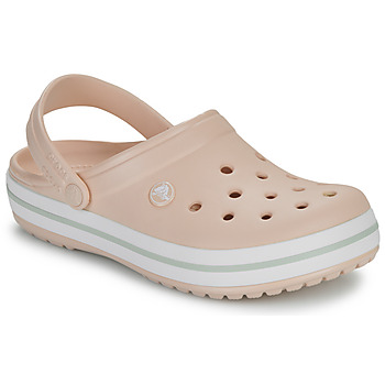 kengät Naiset Puukengät Crocs Crocband Vaaleanpunainen