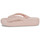 kengät Naiset Varvassandaalit Crocs Classic Platform Flip W Vaaleanpunainen