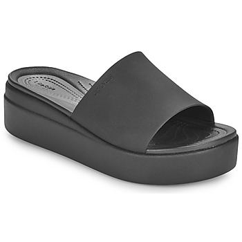 kengät Naiset Sandaalit Crocs Brooklyn Slide Musta