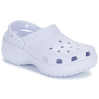 kengät Naiset Puukengät Crocs Classic Platform Clog W Violetti