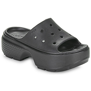 kengät Naiset Sandaalit Crocs Stomp Slide Musta