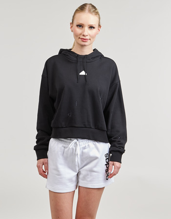 vaatteet Naiset Svetari Adidas Sportswear W BLUV Q1 HD Musta