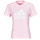 vaatteet Naiset Lyhythihainen t-paita Adidas Sportswear W BL T Vaaleanpunainen / Valkoinen
