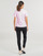 vaatteet Naiset Lyhythihainen t-paita Adidas Sportswear W BL T Vaaleanpunainen / Valkoinen