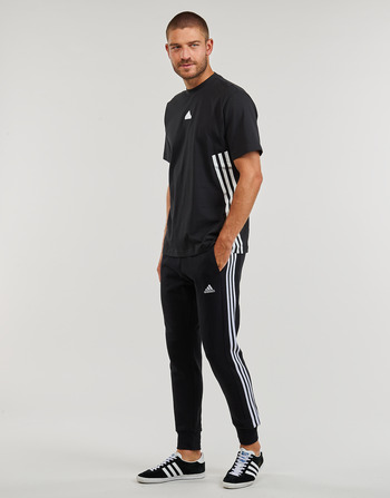 Adidas Sportswear M FI 3S T Musta / Valkoinen