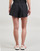 vaatteet Naiset Shortsit / Bermuda-shortsit Adidas Sportswear W 3S WVN SHO Musta / Valkoinen