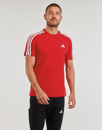 Adidas Sportswear M 3S SJ T Punainen / Valkoinen