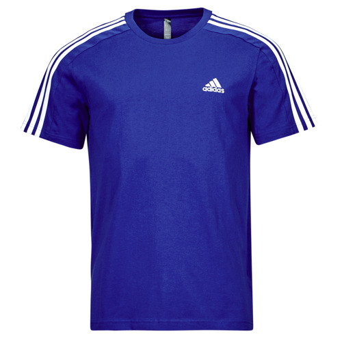 vaatteet Miehet Lyhythihainen t-paita Adidas Sportswear M 3S SJ T Sininen / Valkoinen