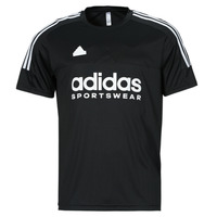 vaatteet Miehet Lyhythihainen t-paita Adidas Sportswear M TIRO TEE Q1 Musta / Valkoinen