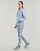 vaatteet Naiset Verryttelypuvut Adidas Sportswear W 3S TR TS Sininen / Valkoinen