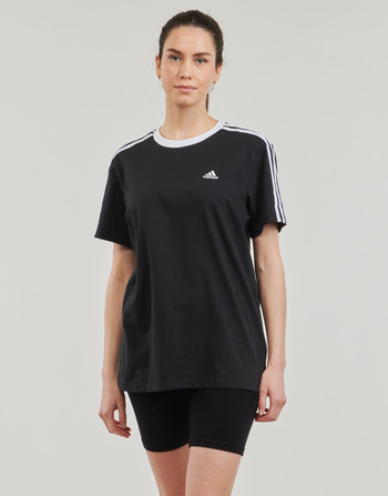 Adidas Sportswear W 3S BF T Musta / Valkoinen
