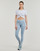 vaatteet Naiset Legginsit Adidas Sportswear W 3S LEG Sininen / Valkoinen