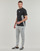 vaatteet Miehet Lyhythihainen t-paita Adidas Sportswear M FI 3S REG T Musta / Valkoinen