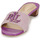kengät Naiset Sandaalit Lauren Ralph Lauren FAY LOGO-SANDALS-FLAT SANDAL Violetti / Beige