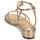 kengät Naiset Sandaalit ja avokkaat Lauren Ralph Lauren FALLON-SANDALS-FLAT SANDAL Kulta