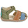 kengät Pojat Sandaalit ja avokkaat Kickers BIGBAZAR-2 Khaki / Ruskea / Sininen