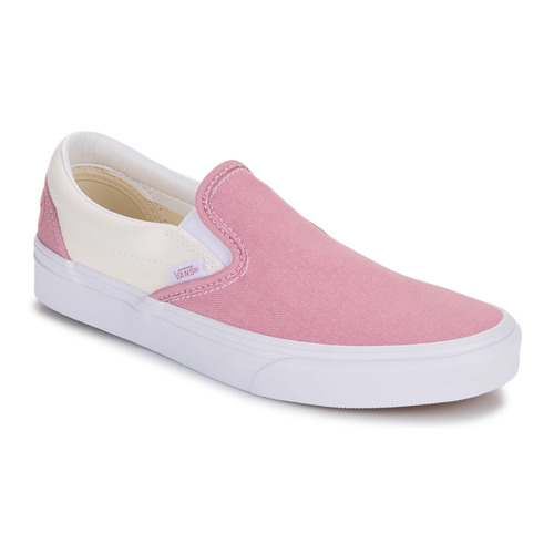 kengät Naiset Tennarit Vans Classic Slip-On JOYFUL DENIM LIGHT PINK Vaaleanpunainen