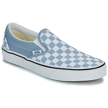 kengät Tennarit Vans Classic Slip-On COLOR THEORY CHECKERBOARD DUSTY BLUE Sininen